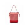 LOVE MOSCHINO BORSA SACCA ROSSA/BIANCA