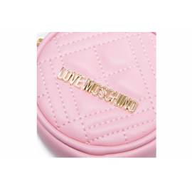 LOVE MOSCHINO PORTACHIAVI TRAP ROSA