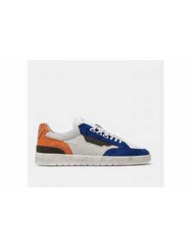 D.A.T.E. SNEAKERS META WHITE-ORANGE