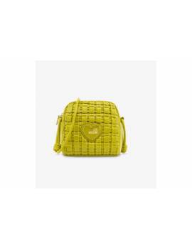 LOVE MOSCHINO MINI BAG INTRECCIO LIME