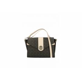 POLLINI HERITAGE BORSA A MANO NERO AVORI