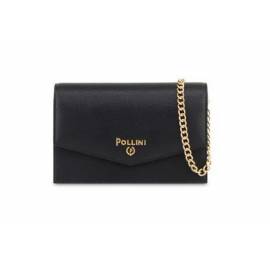 POLLINI POCHETTE NERA CON SPECCHIO