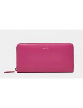 D.A.T.E. PORTAFOGLI IN PELLE FUXIA