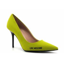 LOVE MOSCHINO DECOLLETE' LYCRA LIME