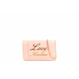 LOVE MOSCHINO TRACOLLINA ROSA CON LOGO