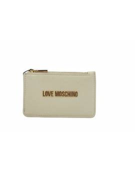 LOVE MOSCHINO PORTACARTE AVORIO