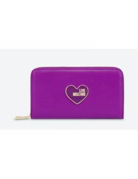 LOVE MOSCHINO PORTAFOGLI VIOLA