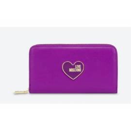 LOVE MOSCHINO PORTAFOGLI VIOLA