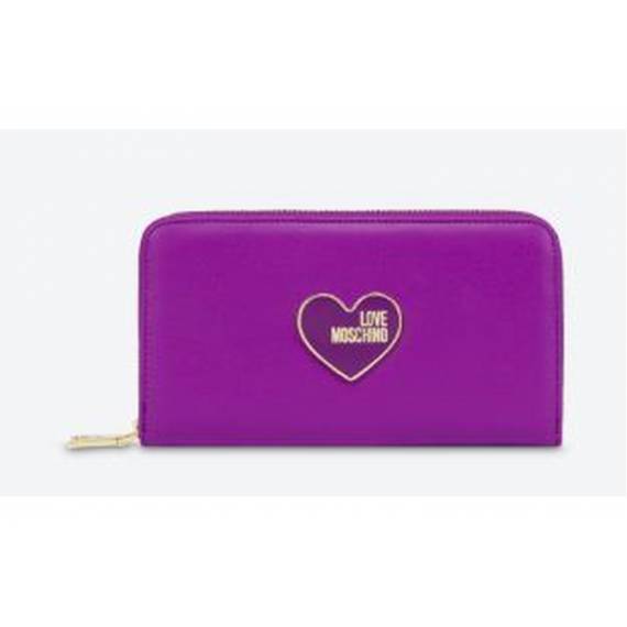 LOVE MOSCHINO PORTAFOGLI VIOLA