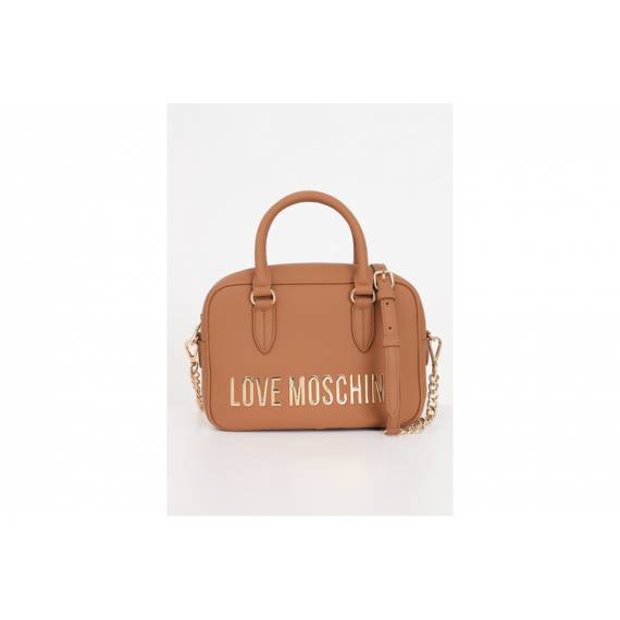 LOVE MOSCHINO BAULETTO CAMMELLO