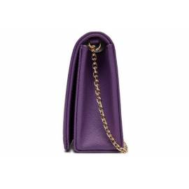 LOVE MOSCHINO TRACOLLA SAFFIANO VIOLA