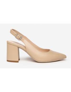 NERO GIARDINI SLINGBACK AVORIO