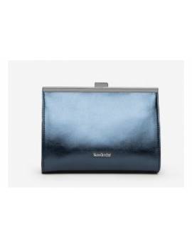 NERO GIARDINI POCHETTE LAMINATO BLU