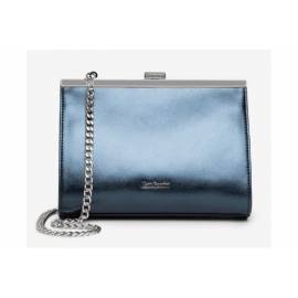 NERO GIARDINI POCHETTE LAMINATO BLU