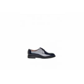 NERO GIARDINI DERBY IN PELLE BLU