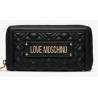 LOVE MOSCHINO PORTAFOGLI NERO TRAPUNTATO