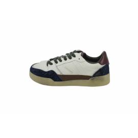 MONOWAY SNEAKERS BLU, MARRONE E BORDEAUX