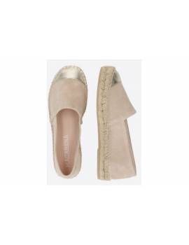 MACARENA ESPADRILLAS CAMOSCIO BEIGE