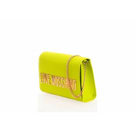 LOVE MOSCHINO TRACOLLINA LIME CON LOGO