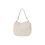 LOVE MOSCHINO BORSA A SPALLA AVORIO LOGO