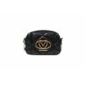 LOVE MOSCHINO TRACOLLINA NERO TRAPUNTATA