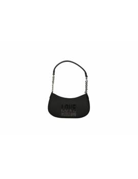 LOVE MOSCHINO TRACOLLINA NERA LOGO SFUMA