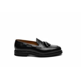 BERWICK MOCASSINO NERO CON NAPPINE