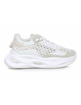 BARACHINI SNEAKERS FORATA BIANCA