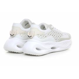 BARACHINI SNEAKERS FORATA BIANCA