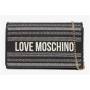 LOVE MOSCHINO TACOLLINA RAFFIA NERO