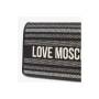 LOVE MOSCHINO TACOLLINA RAFFIA NERO