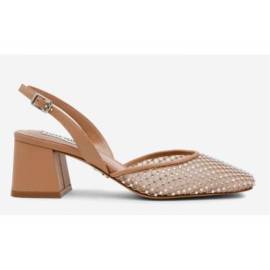 STEVE MADDEN DECOLL NUDE CON BRILLANTINI
