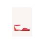 GIOSEPPO BALLERINA INTRECCIO ROSSO