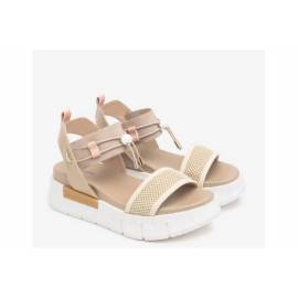 NERO GIARDINI SANDALO SPORT CON LACCI
