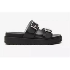 NERO GIARDINI CIABATTA NERA