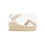 MACARENA ESPADRILLAS PLATINO