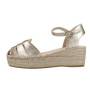 MACARENA ESPADRILLAS PLATINO