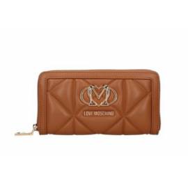 LOVE MOSCHINO PORTAFOGLI CAMMELLO
