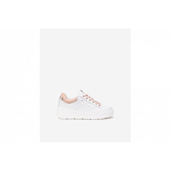 NERO GIARDINI SNEAKERS BIANCA E ROSA