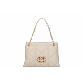 LOVE MOSCHINO SHOPPING TRAP.AVORIO