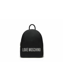 LOVE MOSCHINO ZAINO LOGO ARGENTO