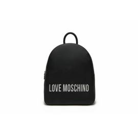 LOVE MOSCHINO ZAINO LOGO ARGENTO