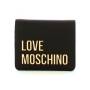 MOSCHINO PORTAFOGLIO PICCOLO BOTTONE NER