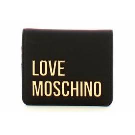 MOSCHINO PORTAFOGLIO PICCOLO BOTTONE NER