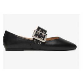 STEVE MADDEN BALLERINA TONDA BLACK