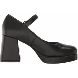 STEVE MADDEN MARY JANE NERO IN PELLE