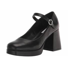 STEVE MADDEN MARY JANE NERO IN PELLE
