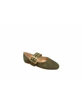 STEVE MADDEN BALLERINA CAMOSCIO VERDONE