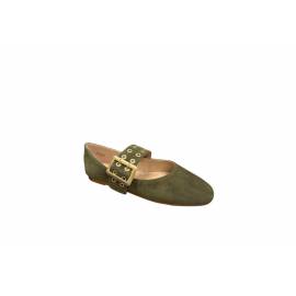 STEVE MADDEN BALLERINA CAMOSCIO VERDONE