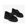 STEVE MADDEN MOCASSINO NERO IN CAMOSCIO